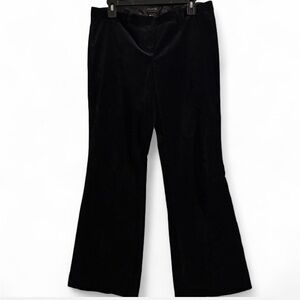 The Limited Drew Fit Pants Black Velvet Mid Rise Flare
Stretch Women's Size 8